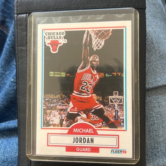 1990 fleer nba michael Jordan #26 - Picture 2 of 2